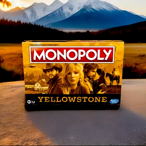 Monopoly YELLOWSTONE EDITION Board Game for Teens & Adults 🐄 Ages 16+🐴 NIB - Picture 4 of 11